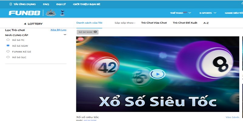 Điểm đặc biệt chỉ có ở FUN88